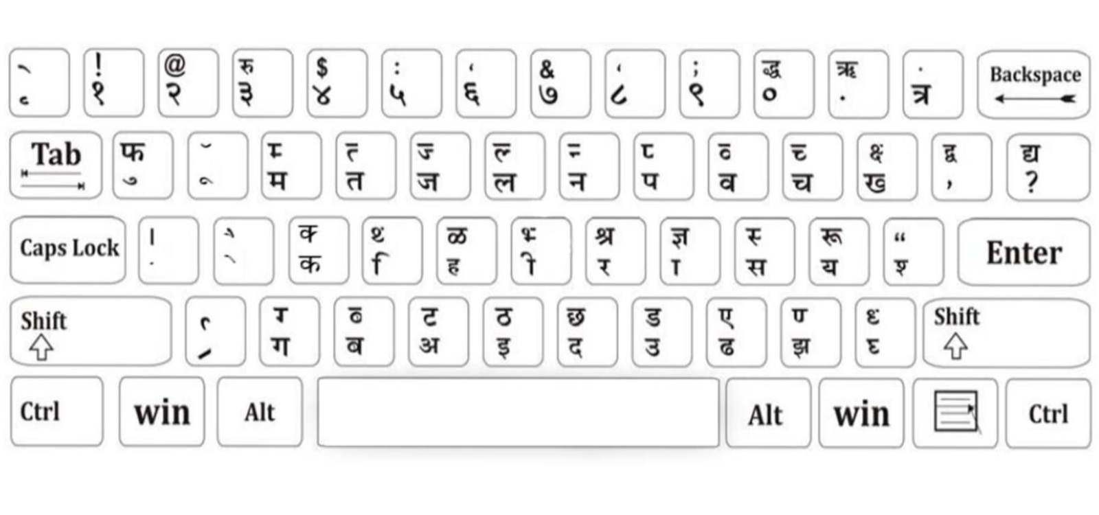 marathi font windows 10